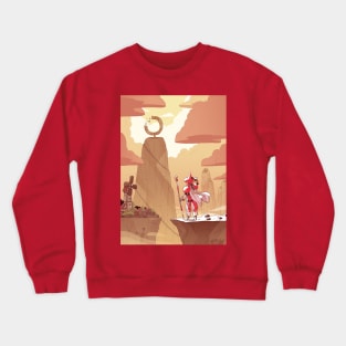 Mountain Temple Crewneck Sweatshirt